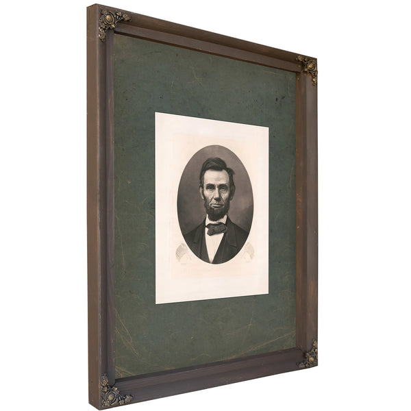 Abraham Lincoln 1894 — Bourbon Framed Canvas Print | Bella Frye