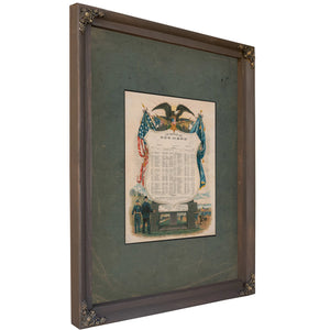 In Honor of Our Hero 189 — Bourbon Framed Canvas Print | Bella Frye