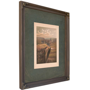 Union Soldiers at Point Lookout Tennessee 1863 188 — Bourbon Framed Canvas Print | Bella Frye