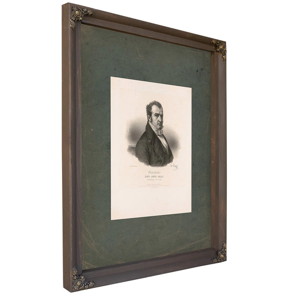 Hon John Bell Secretary of War 1841 1 — Bourbon Framed Canvas Print | Bella Frye