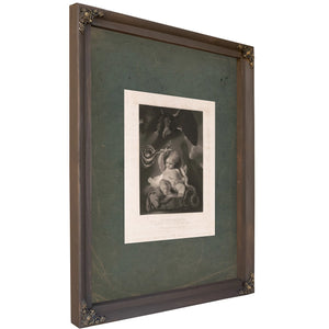 Young American Crushing Rebellion and Sedition 1864 — Bourbon Framed Canvas Print | Bella Frye