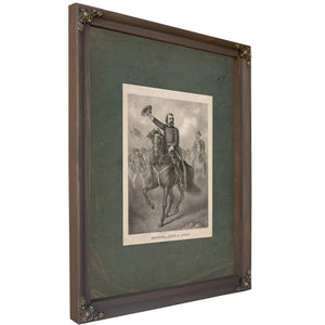 General John Alexander Logan 1874 — Bourbon Framed Canvas Print | Bella Frye