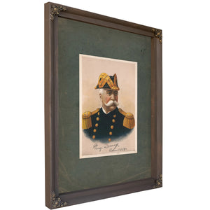 Dmiral George Dewey 1899 — Bourbon Framed Canvas Print | Bella Frye