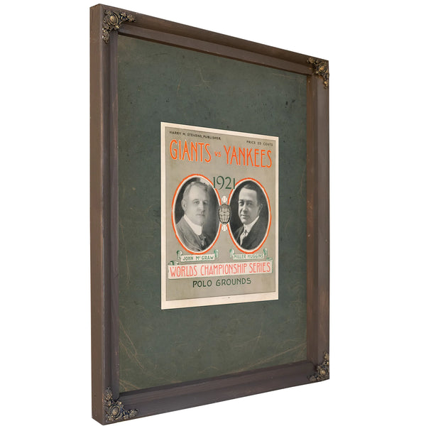 World Series — Bourbon Framed Canvas Print | Bella Frye