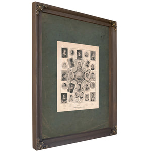 Ladies of the White House 1898 — Bourbon Framed Canvas Print | Bella Frye
