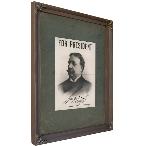 For President Wh Taft 198 — Bourbon Framed Canvas Print | Bella Frye