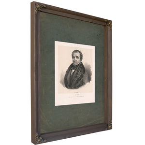 John Catron Judge of the Supreme Court of the Us 1839 — Bourbon Framed Canvas Print | Bella Frye