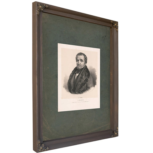John Catron Judge of the Supreme Court of the Us 1839 — Bourbon Framed Canvas Print | Bella Frye