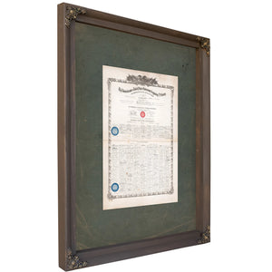 The Administators of the United States Government at the Beginning of Its 2nd Century 1877 — Bourbon Framed Canvas Print | Be