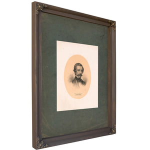 Raphael Semmes of the Pirate Alabama 1862 1865 — Bourbon Framed Canvas Print | Bella Frye