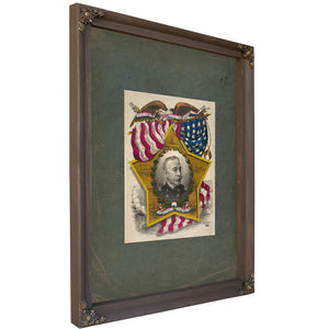 Rear Admiral Geo Dewey Usn 19th Century — Bourbon Framed Canvas Print | Bella Frye