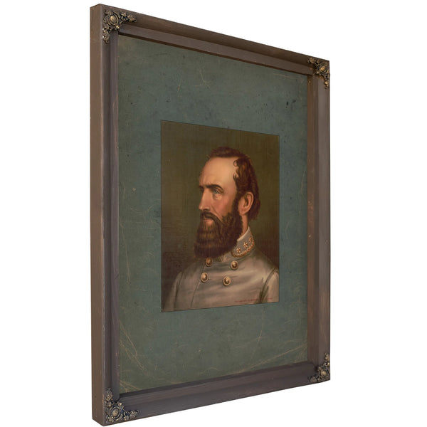 Stonewall Jackson 1877 — Bourbon Framed Canvas Print | Bella Frye