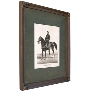 Ormsby Macknight Mitchel Brigadier General Usa 1861 — Bourbon Framed Canvas Print | Bella Frye