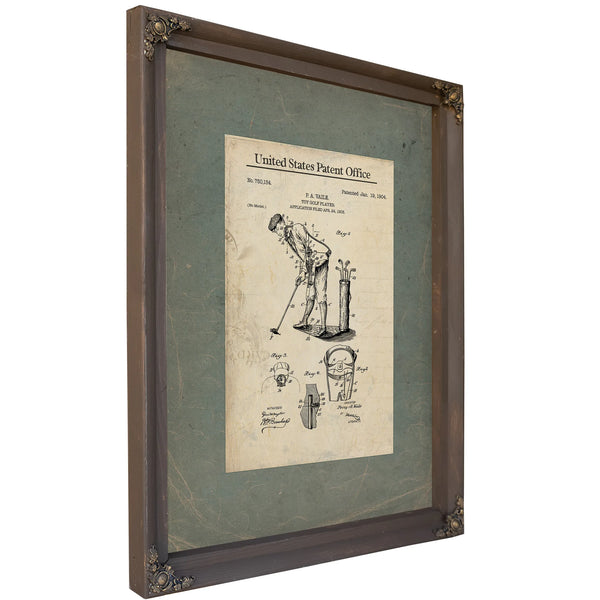 Us Patent No 75134 Toy Golf Player by Pa Vaile January 19 194