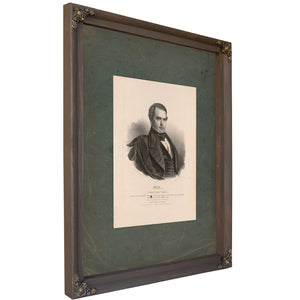 William Cabell Rives Senator From Virginia 1839 — Bourbon Framed Canvas Print | Bella Frye