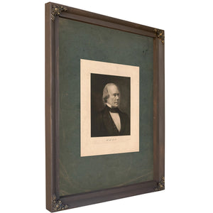 Benjamin Robbins Curtis 1899 — Bourbon Framed Canvas Print | Bella Frye