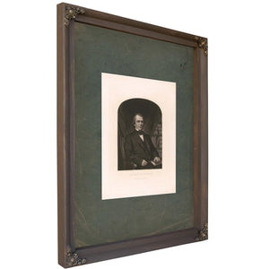 Andrew Johnson 19th Century — Bourbon Framed Canvas Print | Bella Frye