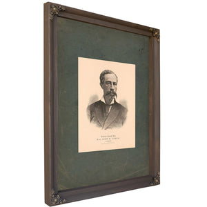 Eminent Colored Men Hon John R Lynch of Mississippi 1884 — Bourbon Framed Canvas Print | Bella Frye