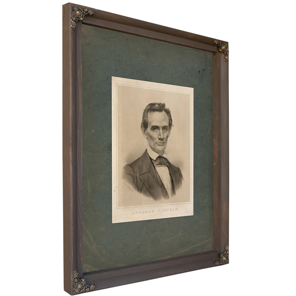 Abraham Lincoln 186s — Bourbon Framed Canvas Print | Bella Frye