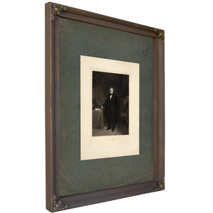 Millard Fillmore 185 1853 — Bourbon Framed Canvas Print | Bella Frye