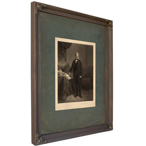 Andrew Jackson 186 — Bourbon Framed Canvas Print | Bella Frye