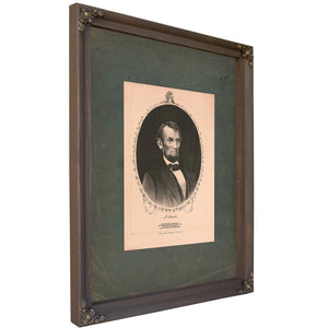 Abraham Lincoln 19th Century 6 — Bourbon Framed Canvas Print | Bella Frye