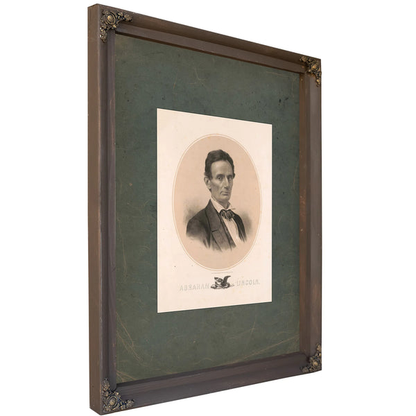 Abraham Lincoln 186 1 — Bourbon Framed Canvas Print | Bella Frye