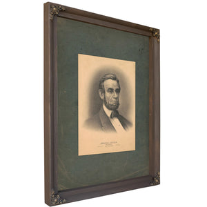 Abraham Lincoln Savior of His Country 1896 — Bourbon Framed Canvas Print | Bella Frye
