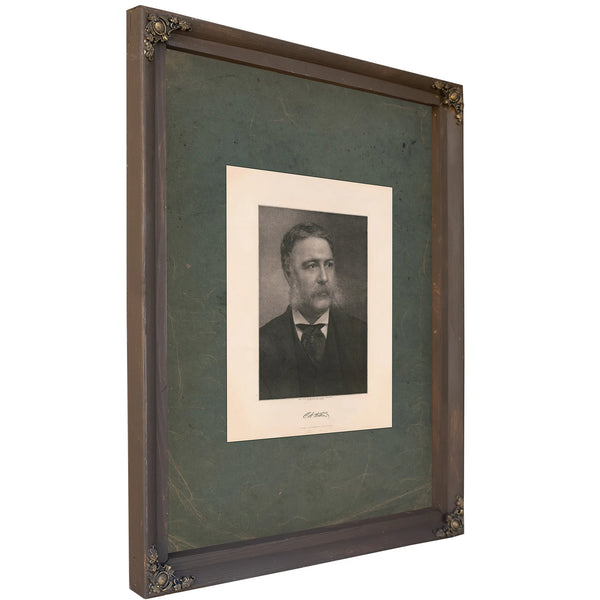 Chester Alan Arthur 188 — Bourbon Framed Canvas Print | Bella Frye