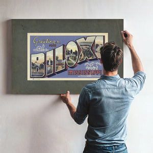 Mississippi Biloxi — Framed Wall Art Room View | Bella Frye