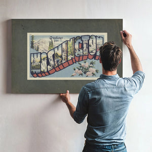 Washington — Framed Wall Art Room View | Bella Frye