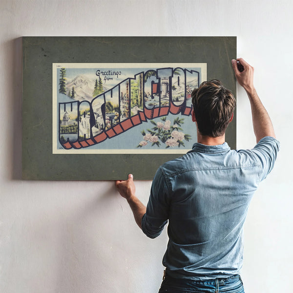Washington — Framed Wall Art Room View | Bella Frye