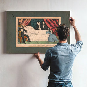Death of General Andrew Jackson President of the United States From 1829 to — Framed Wall Art Room View | Bella Frye