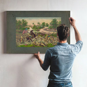 Battle of Quingua Phil I April 23 1899 1899 — Framed Wall Art Room View | Bella Frye