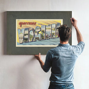Virginia — Framed Wall Art Room View | Bella Frye
