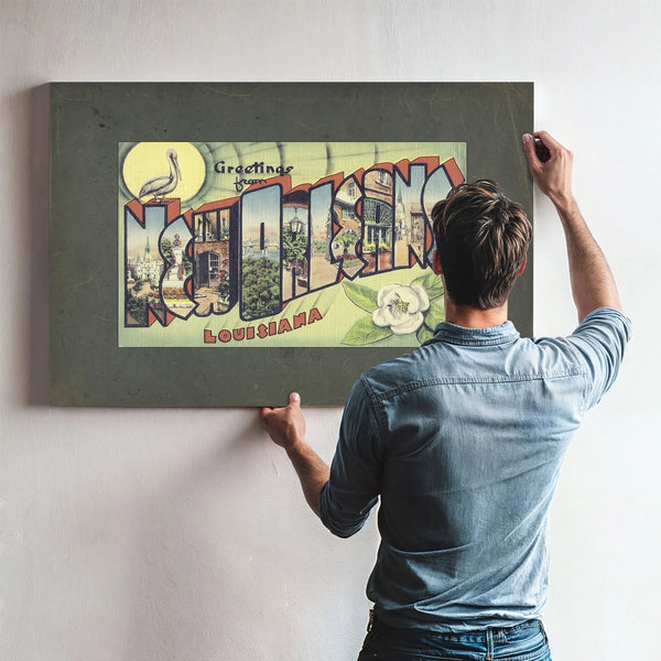 Louisiana New Orleans — Framed Wall Art Room View | Bella Frye