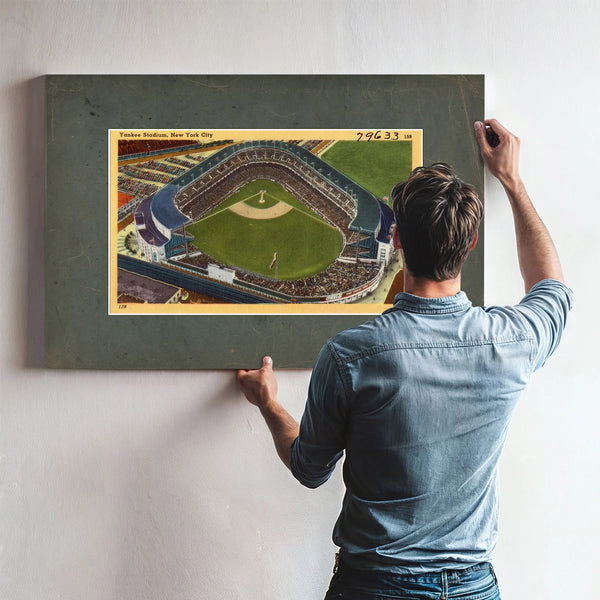 Yankee Stadium New York City D7a3 — Framed Wall Art Room View | Bella Frye