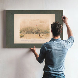 Iowa State Building World Columbian Exposition Chicago 1893 1892 — Framed Wall Art Room View | Bella Frye