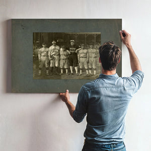 Babe Ruth Lou Gehrig 1927 Barnstorming Tour 423f32 — Framed Wall Art Room View | Bella Frye