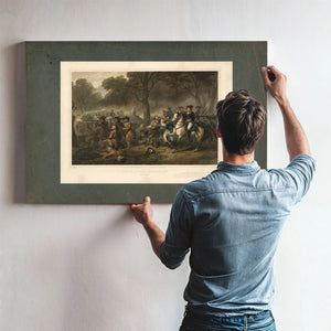 Life of George Washingtonthe Soldier 1854 — Framed Wall Art Room View | Bella Frye