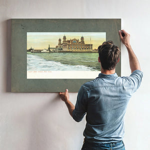 The Gateway of Forgotten Names — Framed Wall Art Room View | Bella Frye