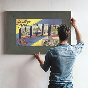Ohio — Framed Wall Art Room View | Bella Frye