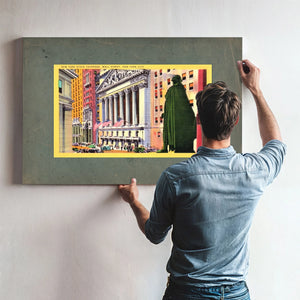 The Temple of Fortune Wall Streets Gilded Altar — Framed Wall Art Room View | Bella Frye