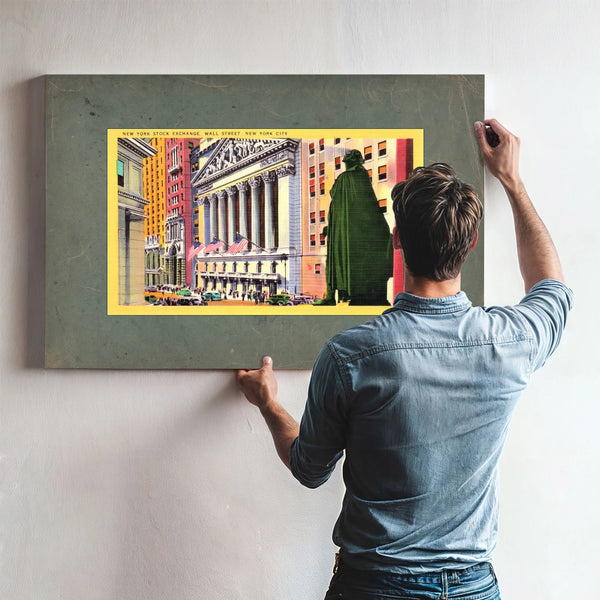 The Temple of Fortune Wall Streets Gilded Altar — Framed Wall Art Room View | Bella Frye