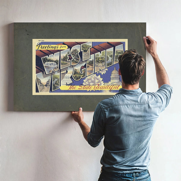 West Virginia — Framed Wall Art Room View | Bella Frye