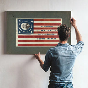 for President John Bell for Vice President Edward Everett 186 — Framed Wall Art Room View | Bella Frye