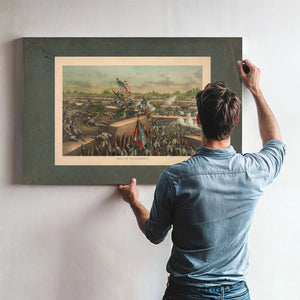 Fall of Petersburg 1893 — Framed Wall Art Room View | Bella Frye