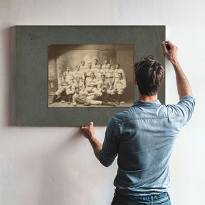 Boston Americans Team Picture — Framed Wall Art Room View | Bella Frye