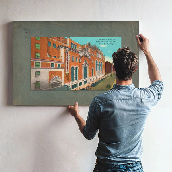 Cathedral of Dreams the Roxy Theatre — Framed Wall Art Room View | Bella Frye