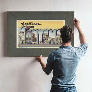 Montana — Framed Wall Art Room View | Bella Frye